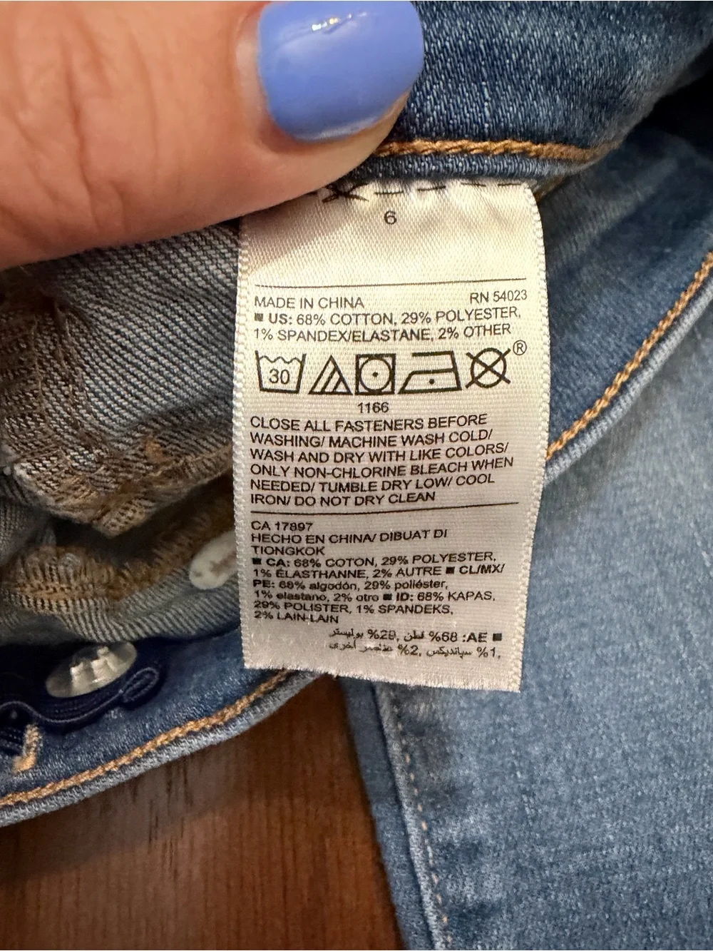 Old Navy Blue Rockstar Jeggings